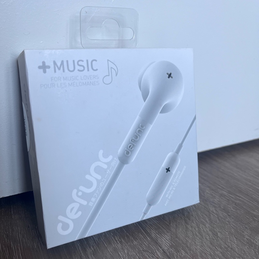Defunc In-ear Headphones W/ Mic & Remote